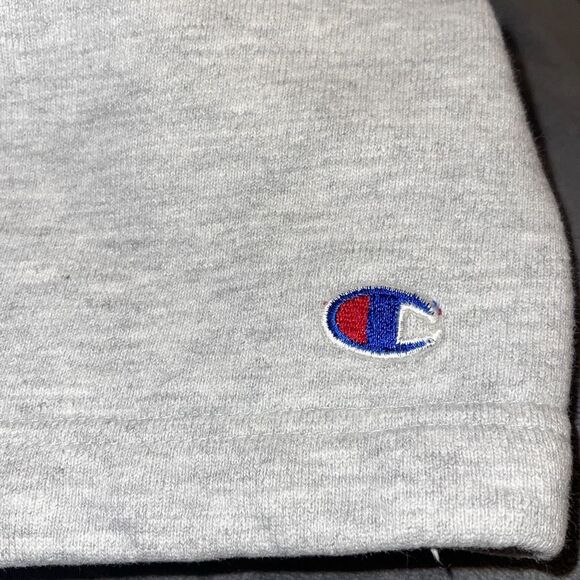 Vtg Champion Reverse Weave Heavy Thick Short Sleeve Sweatshirt Sz L USA - Picture 11 of 11